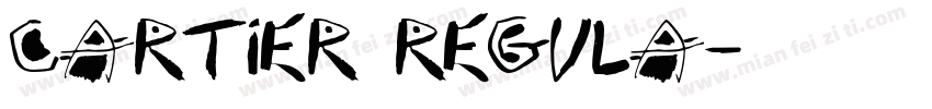 Cartier Regula字体转换